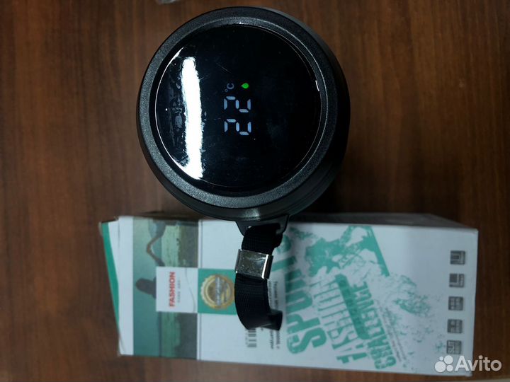 Термос Mountain 1000 ml с индикатором температуры