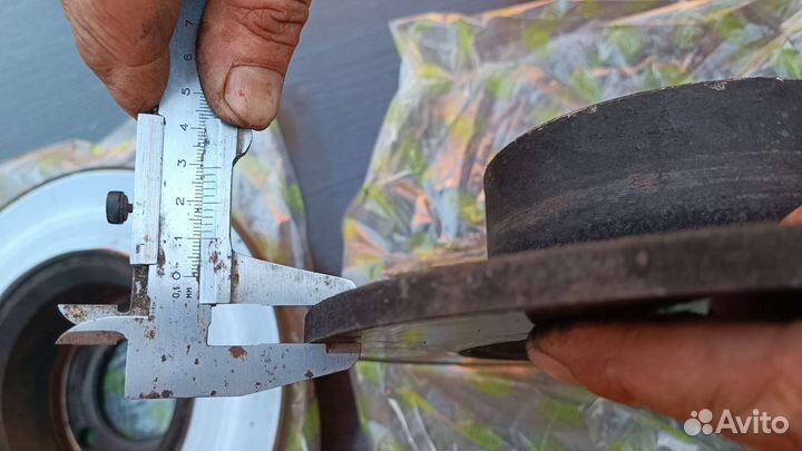 Диски тормозные передние ваз 2107 и колодки