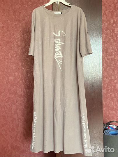 Платье летнее натур 54