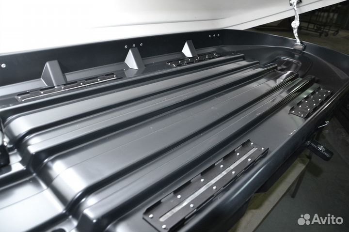 Автобокс на крышу Turino Sport серый