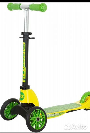 Самокат детский трехколесный новый