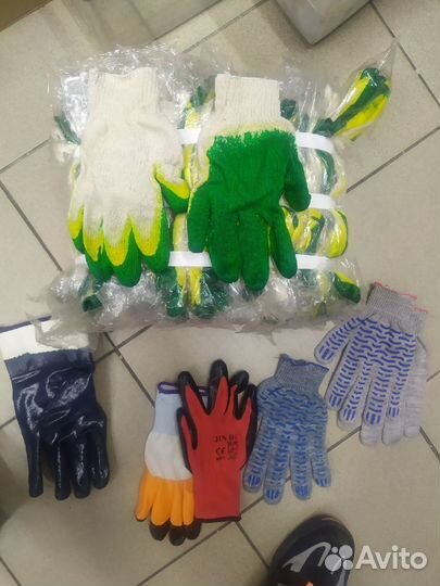 Перчатки рабочие,строительные, нейлоновые, опт