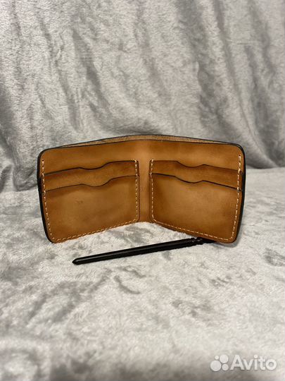 Мужской кошелек ручной работы