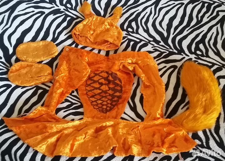 Костюм новогодний белочка для девочки