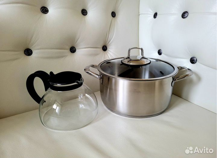 Новый чайник Simax стекло 1.5 л