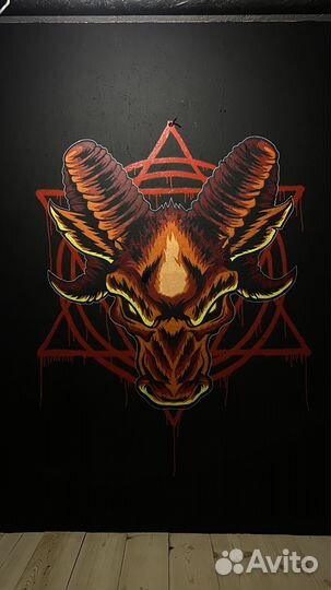 Граффити роспись стен. Художественная роспись