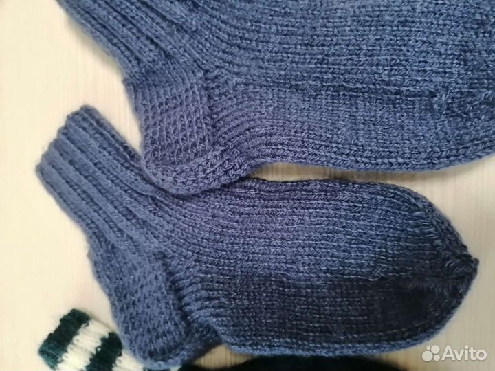 Вязаные носочки