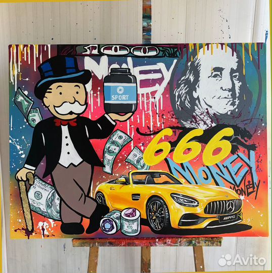 Современное искусство картины стрит арт копии