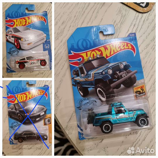 Hot wheels STH Skyline, Honda, Jeepster