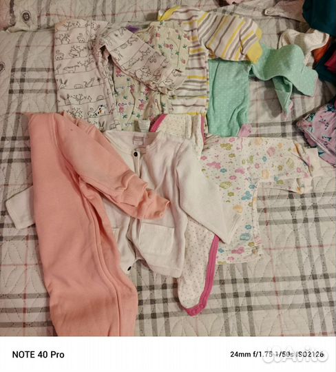 Детские вещи от рождения до двух лет