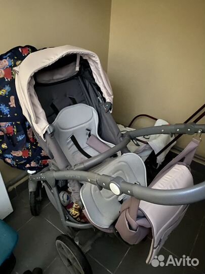 Коляска Riko marla 2 в 1 после одного ребенка