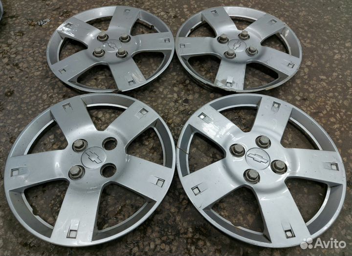 За4шт. Колпаки Chevrolet Aveo T250 R14 4x100