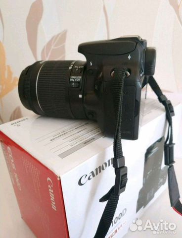 Зеркальный фотоаппарат Canon 100d kit