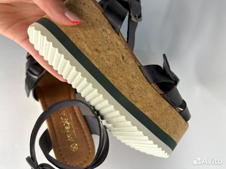 Босоножки кожаные Испания