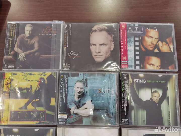Cd диски Sting/ Japan/USA/Germany