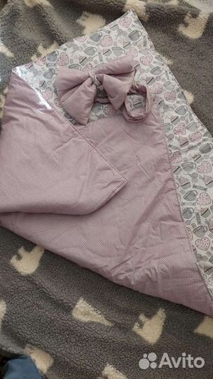 Конверт одеяло на выписку