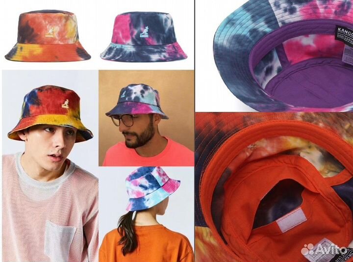 Модная панама шляпа Kangol Кангол 30 вариантов