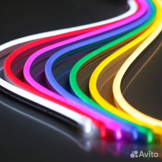 Неон профессиональный 16х24мм 220Вт 7Вт/м