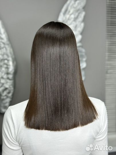 Модель на кератин, ботокс, восстановление, пилинг