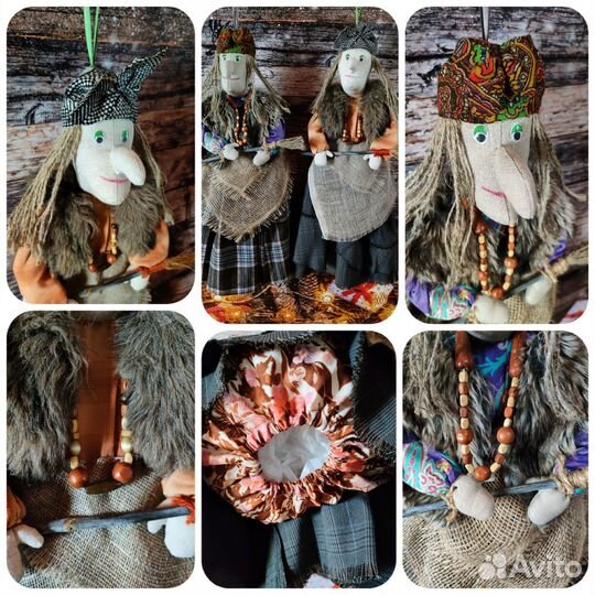 Интерьерная кукла пакетница