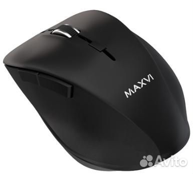 Беспроводная мышь Maxvi MWS-02 black