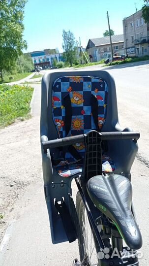 Детское кресло на велосипед бу