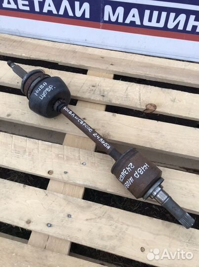 Передний шрус нива Шевроле 24 зуба