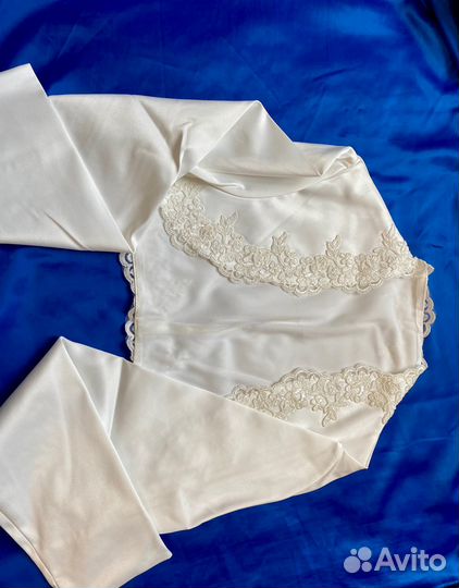 Болеро женское атласное