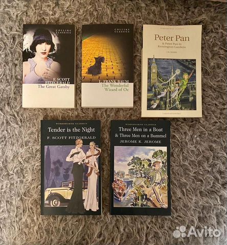 Книги на английском языке: Collins Classics 1. L. Frank Baum 2. F ...