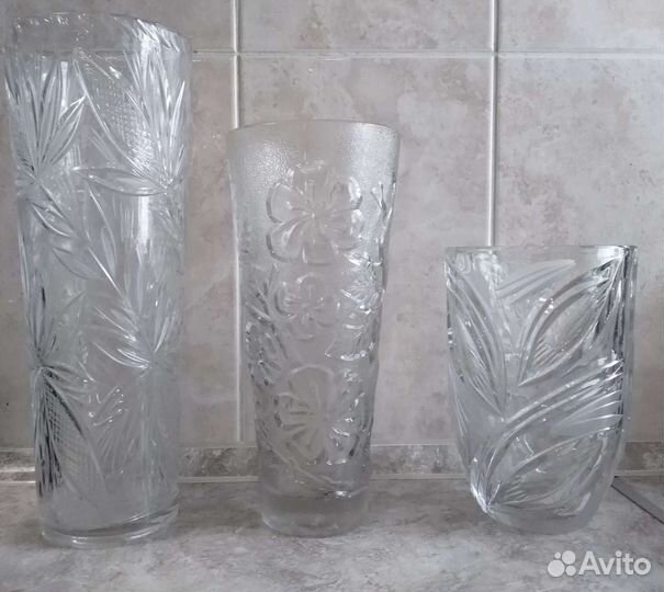 Хрустальная ваза