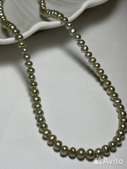 Чокер натуральный жемчуг