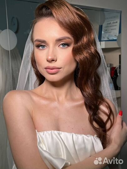 Укладка и макияж