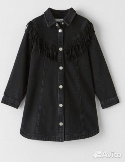 Джинсовой платье Zara