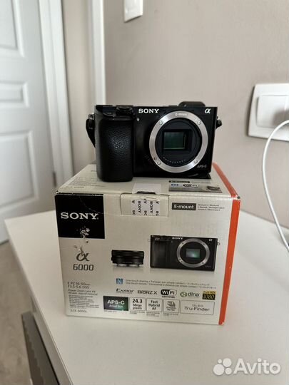 Фотоаппарат sony a6000 body