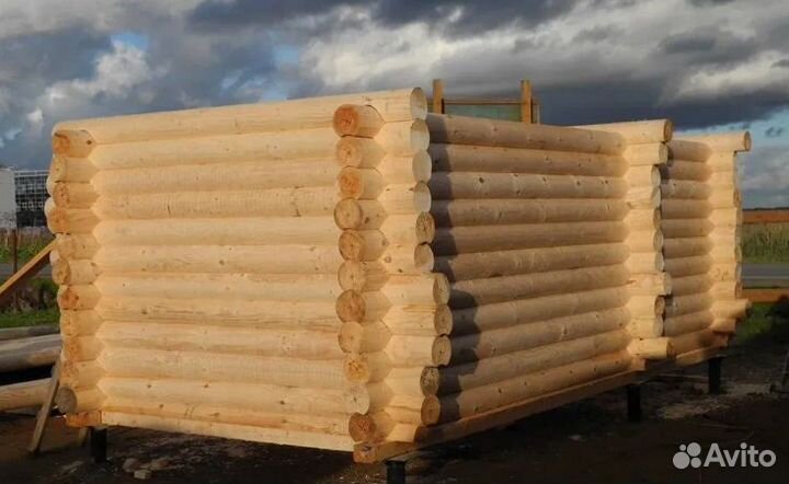 Продам срубы, баня 6х3, баня 3х4,дом 6х9, дом 6х6