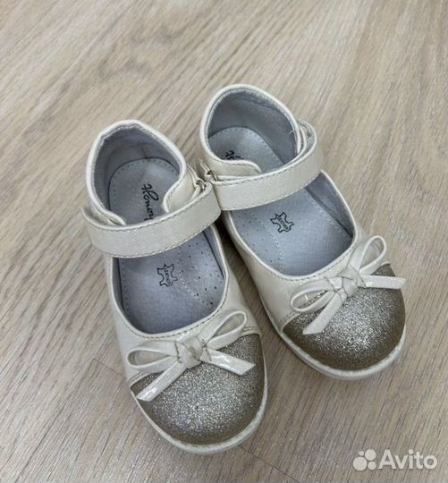 Нарядные туфли для девочки 25 р. 15,5 см