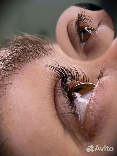 Ламинирование ресниц/оформление бровей