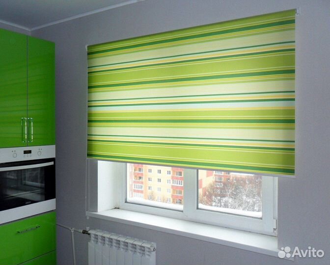 Кассетные рулонные шторы