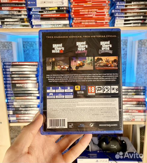 GTA The Trilogy (Новые) PS4