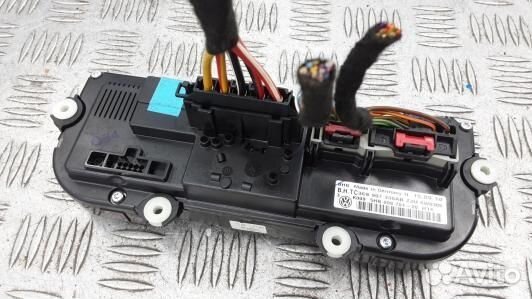 Блок управления печки и климат-контроля volkswagen