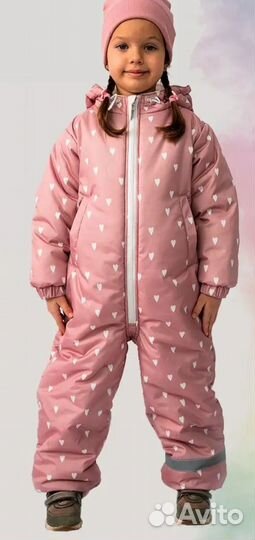 Комбинезон демисезонный для девочки 104 110