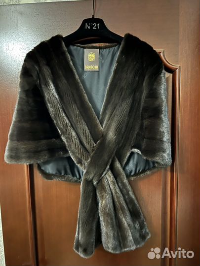 Норковое манто Braschi