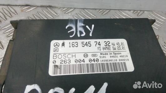 Блок PDC (парктроников) mercedes benz M-class W163