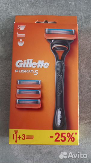 Станок для бритья gillette fusion 5