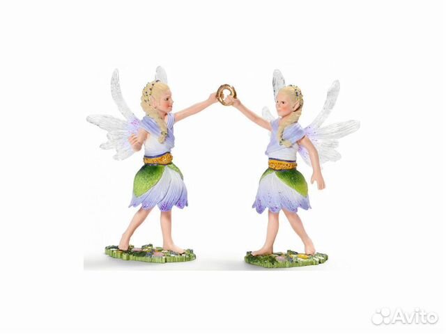 Фигурки Schleich Эльфы Анемоны-близняшки 70458