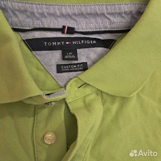 Оригинальное поло tommy hilfiger