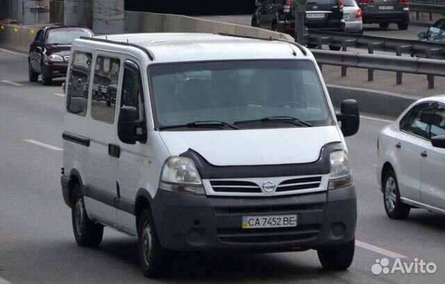 Ветровики, Дефлектор капота nissan Interstar с 200