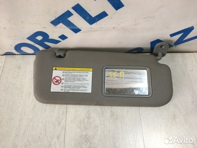 Козырек солнцезащитный hyundai solaris 1 1.4 мт се