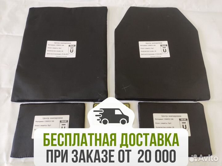 Комплект баллистики в разгрузку