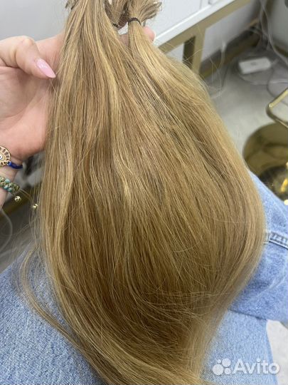 Волосы для наращивания 50 см бу